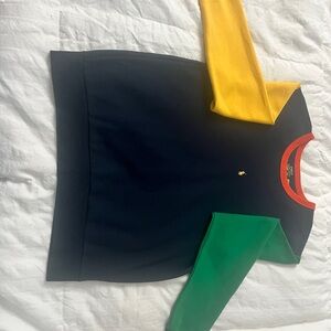 Polo by Ralph Lauren Kids Colorblock Sweatshirt - Navy, Yellow, Green